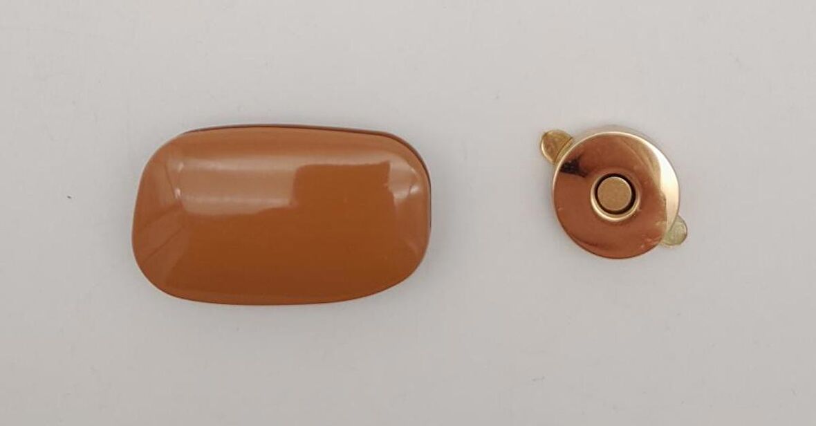 Taba Renkli Light Gold Mıknatıslı Kilit