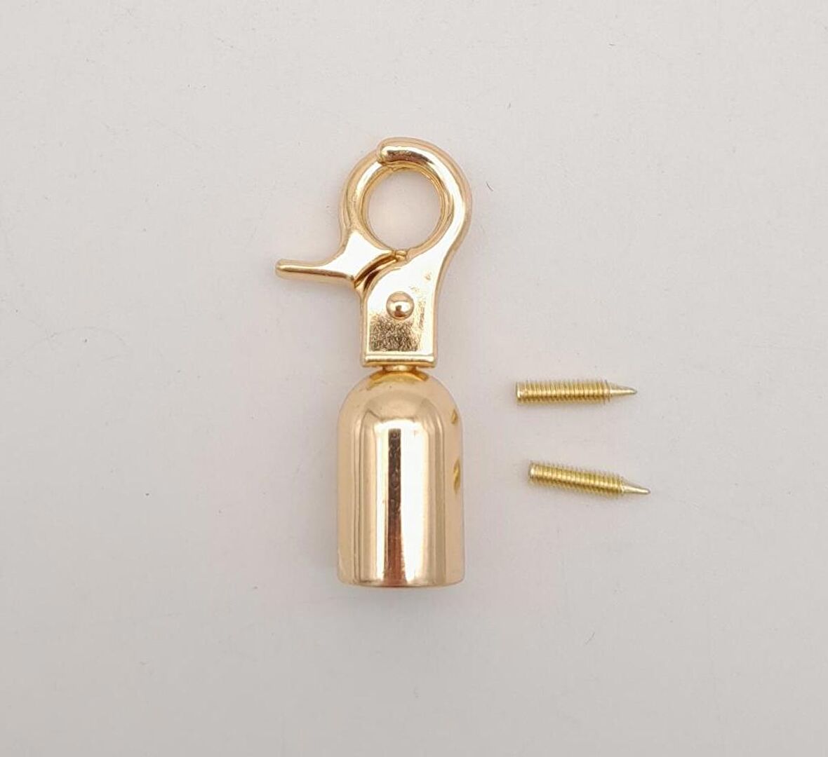 12 mm Light Gold Renk Kancalı Kovan 1 Adet