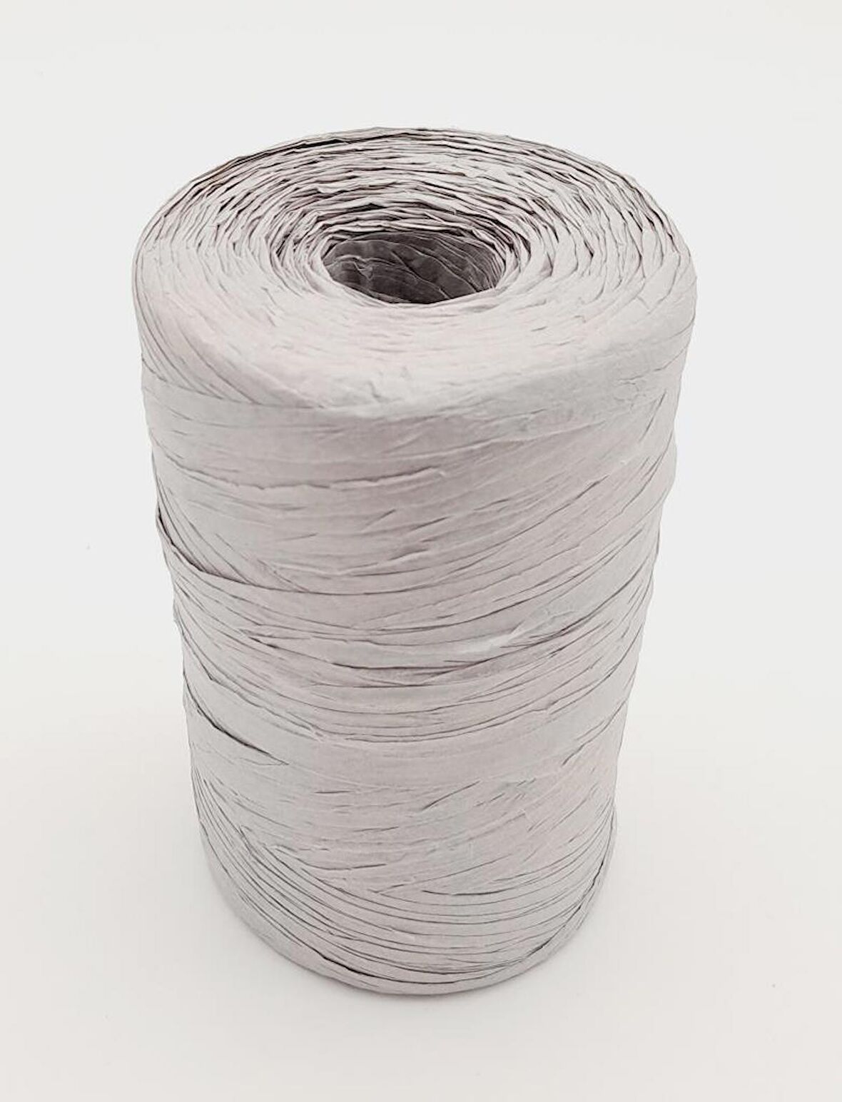 Açık Gri Renk Angel Rafya İp