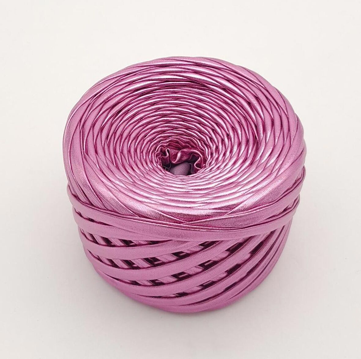 Pembe Renk Metalik İp
