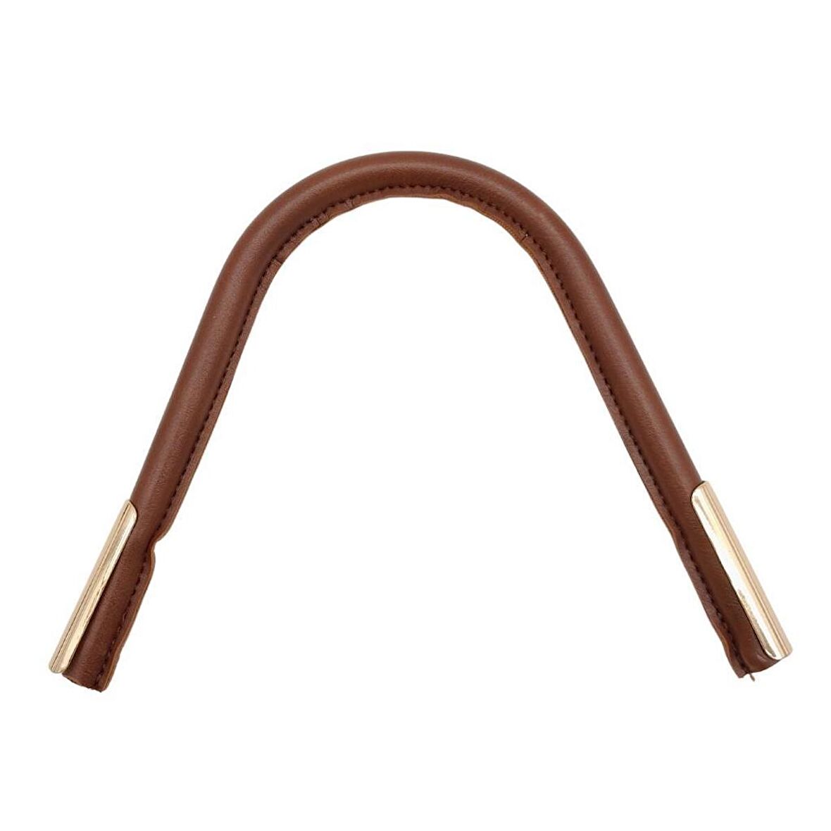 Suni Derili Metal Çanta Sapı Taba Renk Light Gold Metal 1 Adet