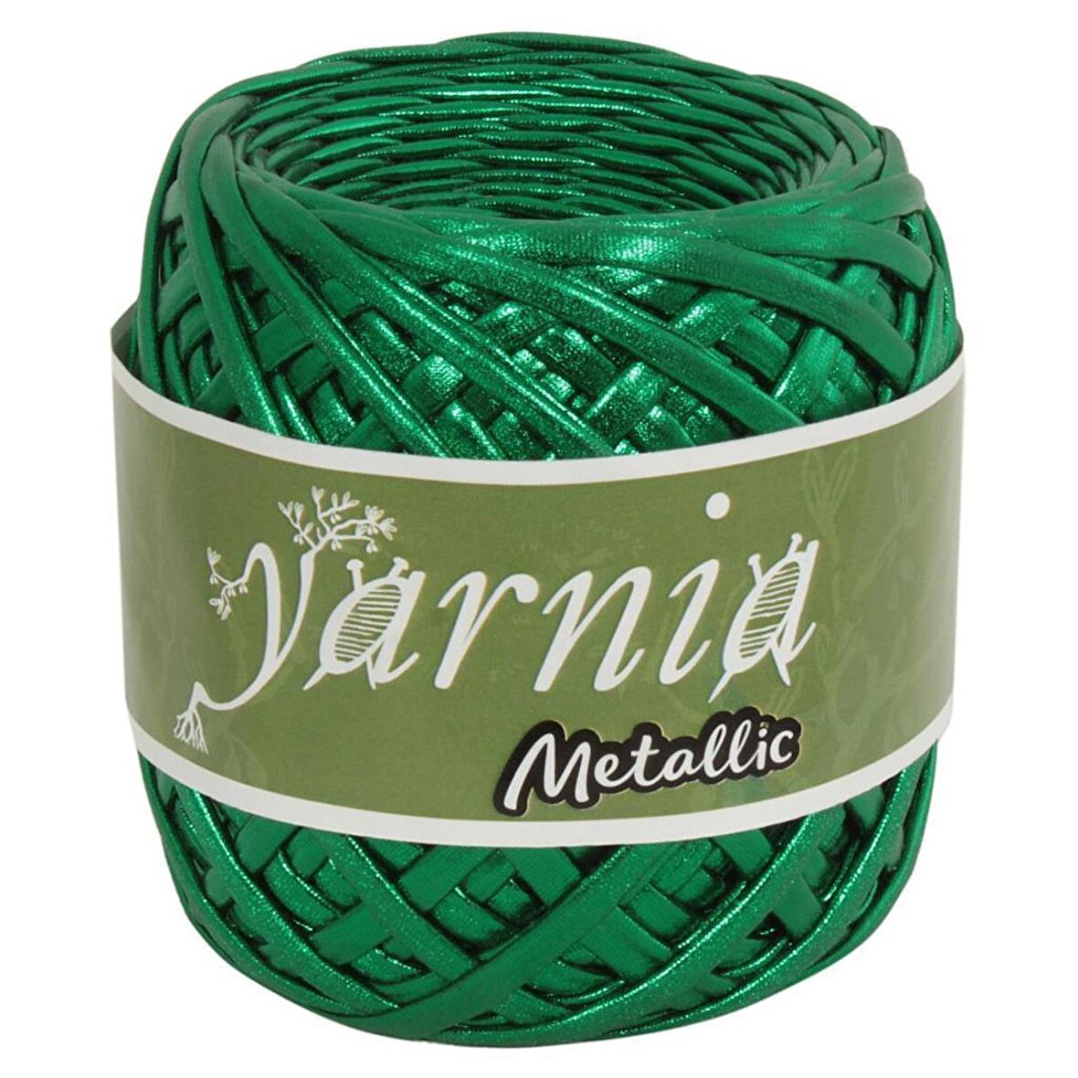 Yarnia Metalik İp Mint Yeşili Renk