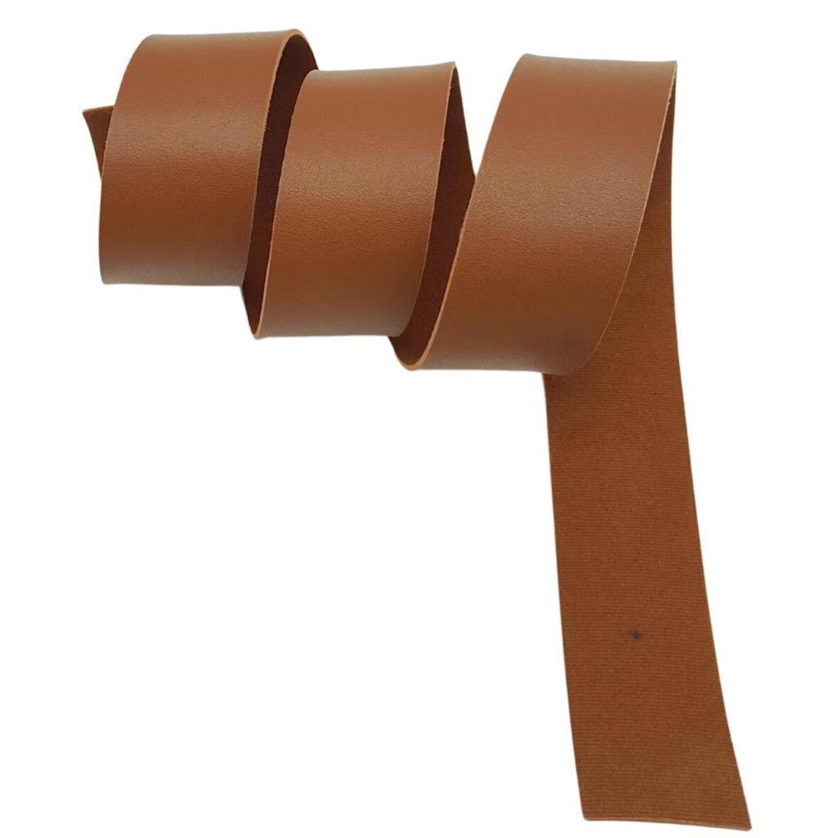 4 cm Şerit Suni Deri Taba Renk 1 metre
