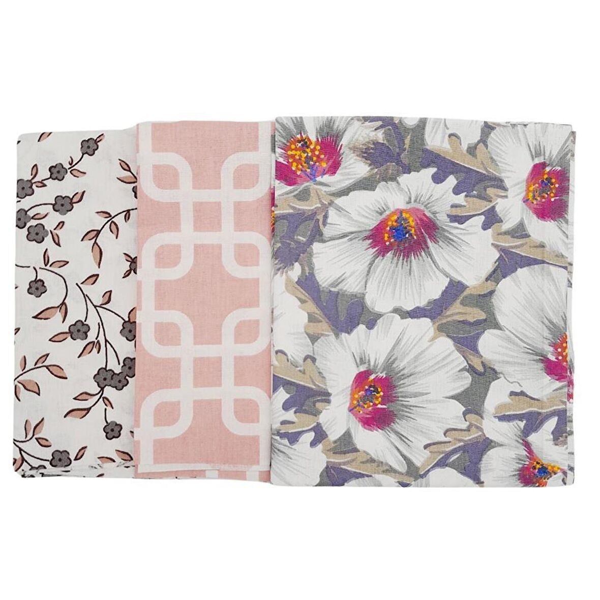 60x35 cm Pamuklu Astarlık Kumaş Set:06