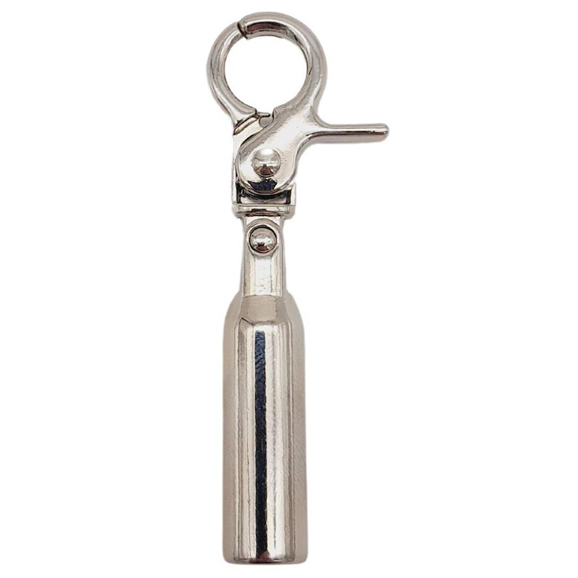 7 mm Kancalı Kovan Gümüş Renk 1 Adet