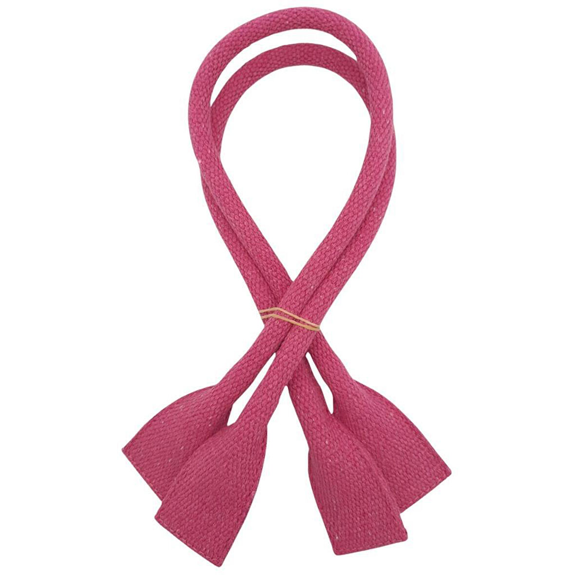 Pamuklu Kolon Pelikan Model Fuşya Renk Çanta Sapı