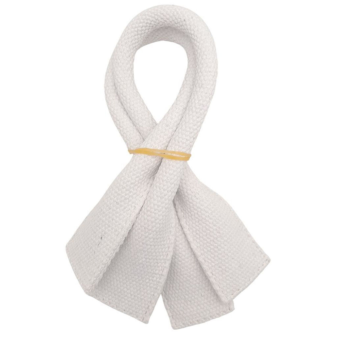 Angel Çanta Aksesuar Pamuklu Kolon Kısa Pelikan Model Beyaz Renk Çanta Sapı