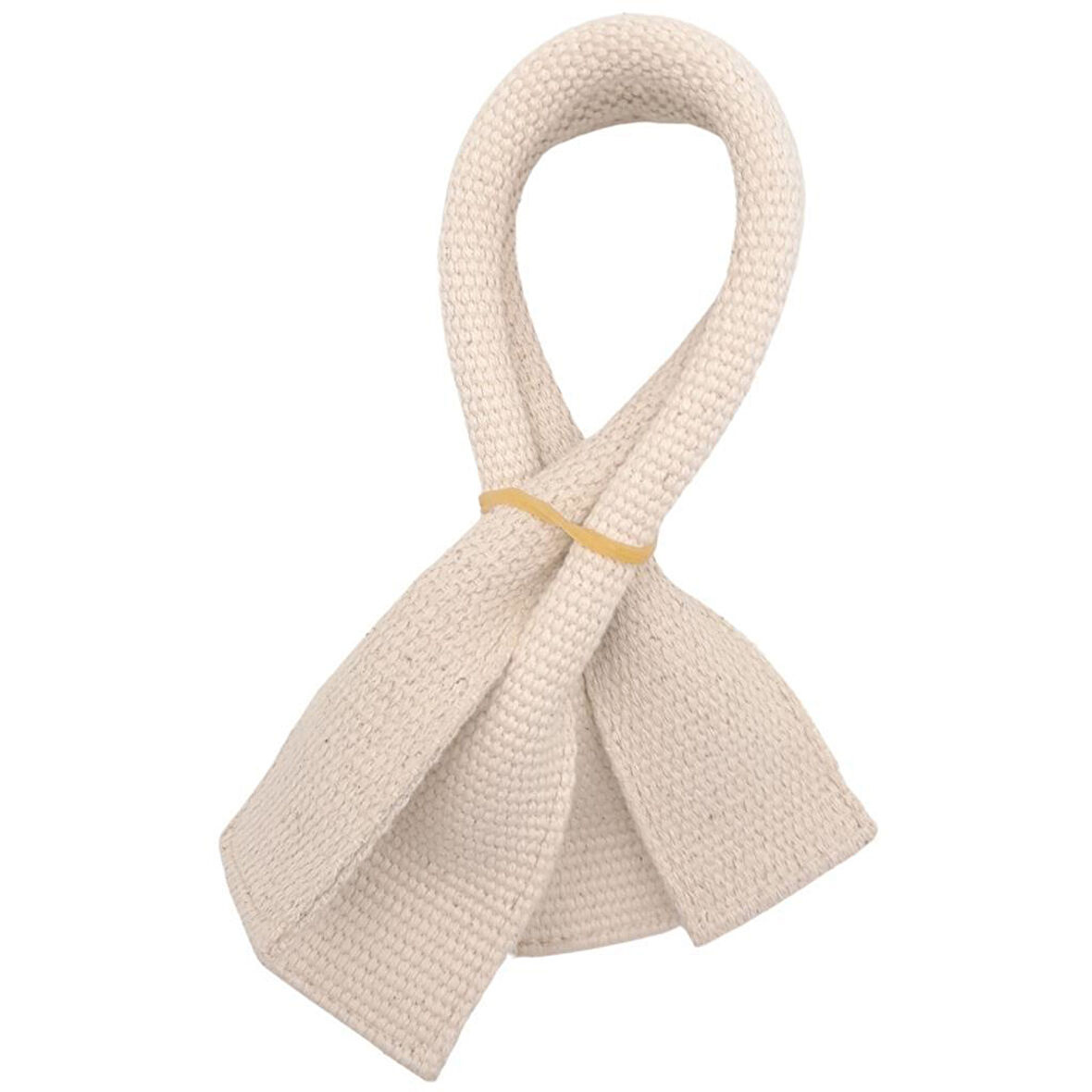 Pamuklu Kolon Kısa Pelikan Model Krem Renk Çanta Sapı