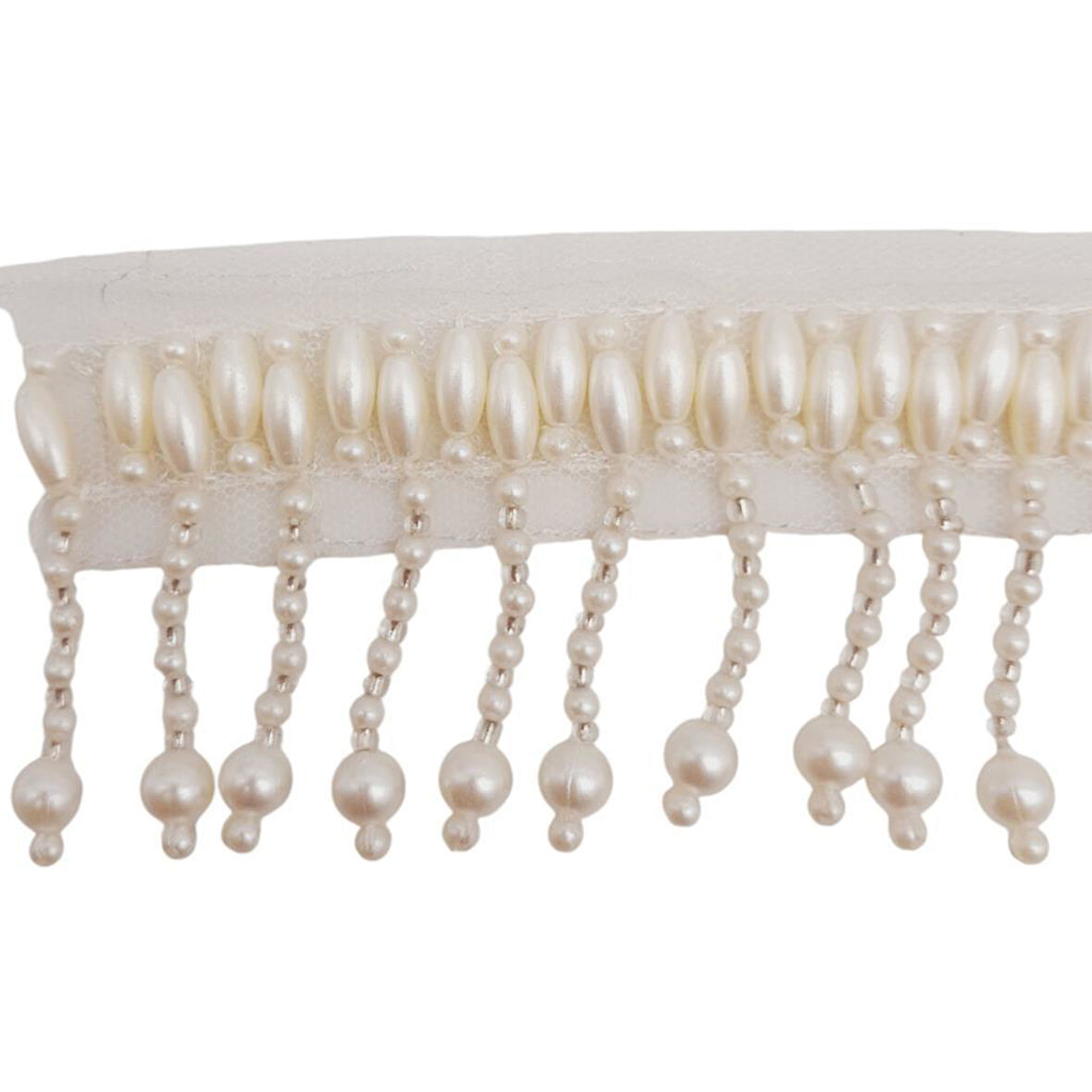 Angel Çanta Aksesuar 30 cm İncili Şerit Süs