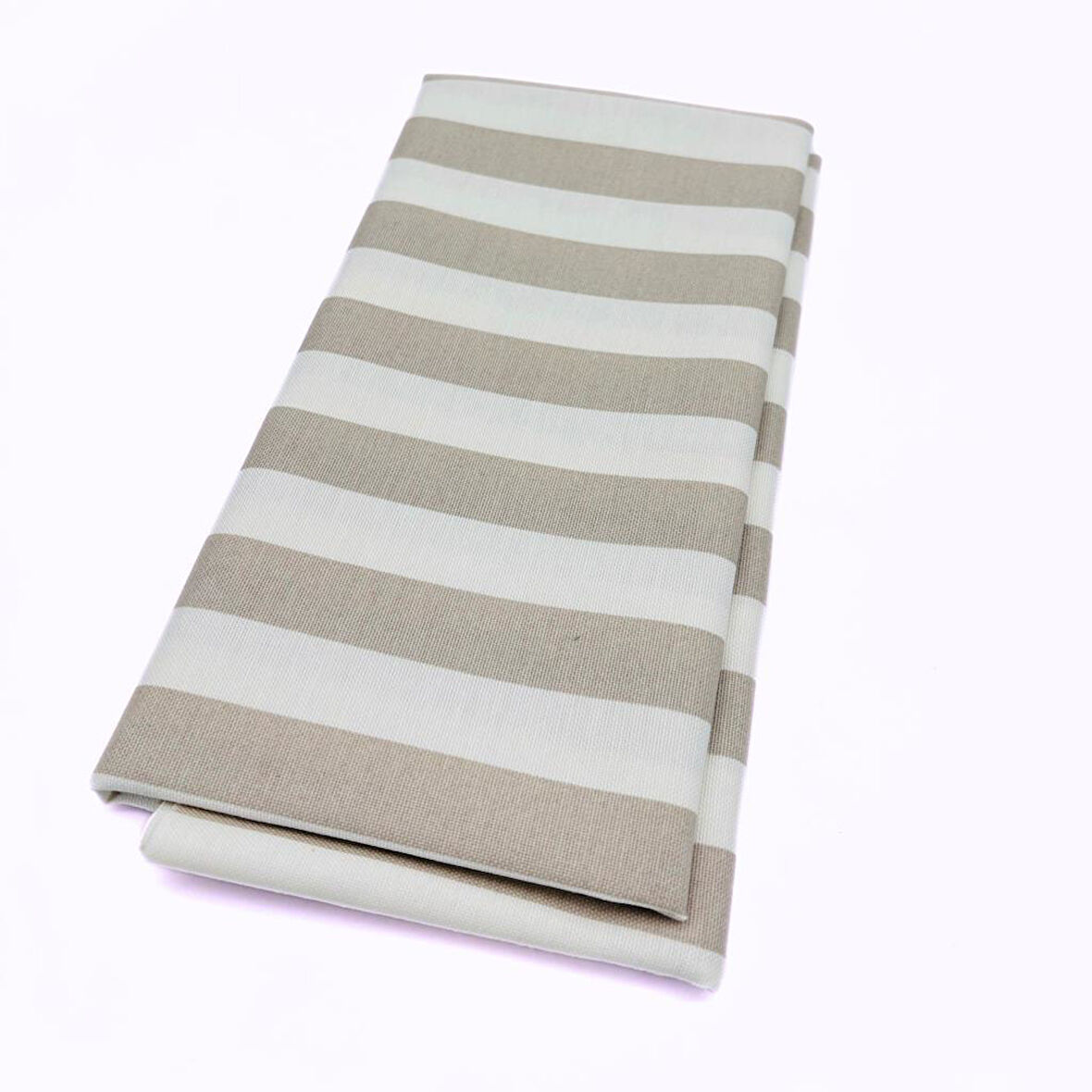 Angel Çanta Aksesuar 90x50 cm Duck Astarlık Kumaş Açık Vizon Çizgili