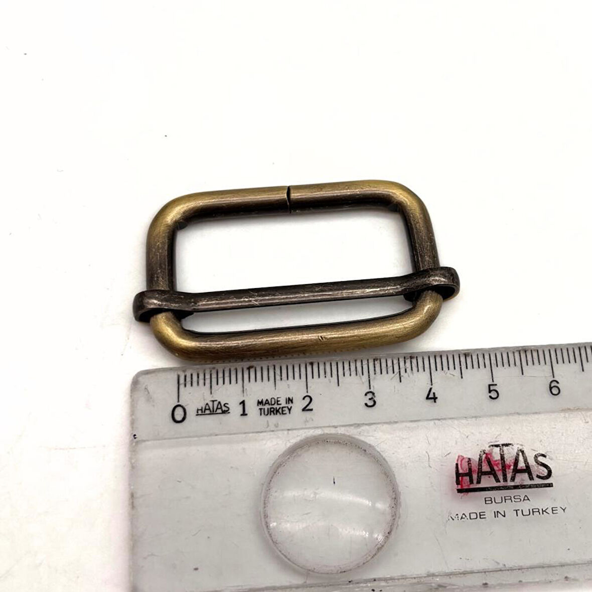 Angel Çanta Aksesuar Antik Renk 4  Cm Çanta Tokası, Ayarlama Aparatı