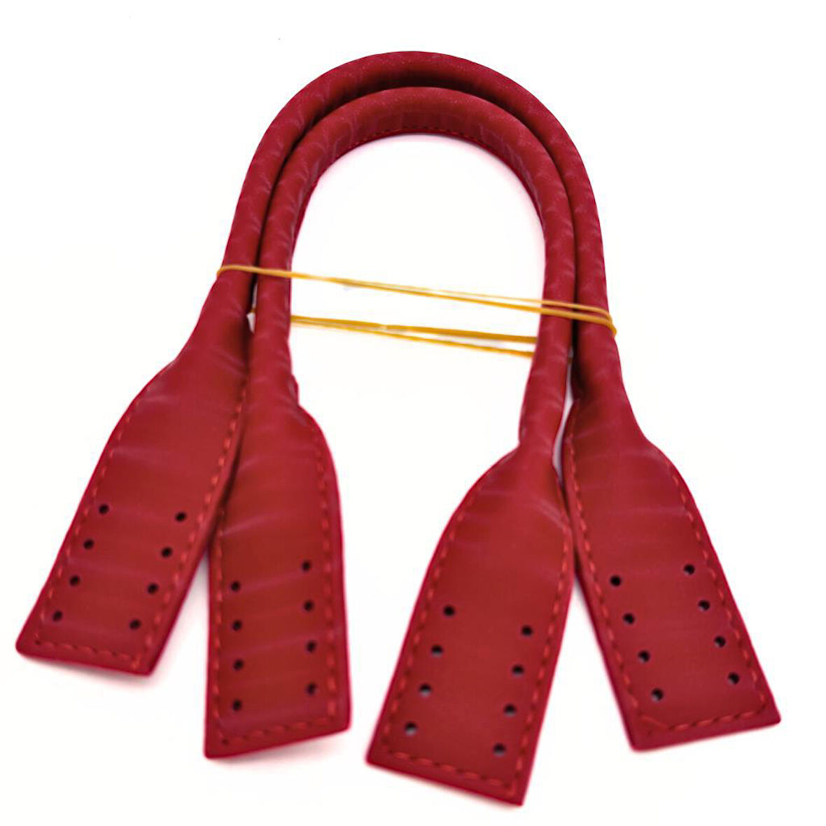 Angel Çanta Aksesuar Pelikan Model Kısa Çanta Sapı Desenli Kırmızı  Renk