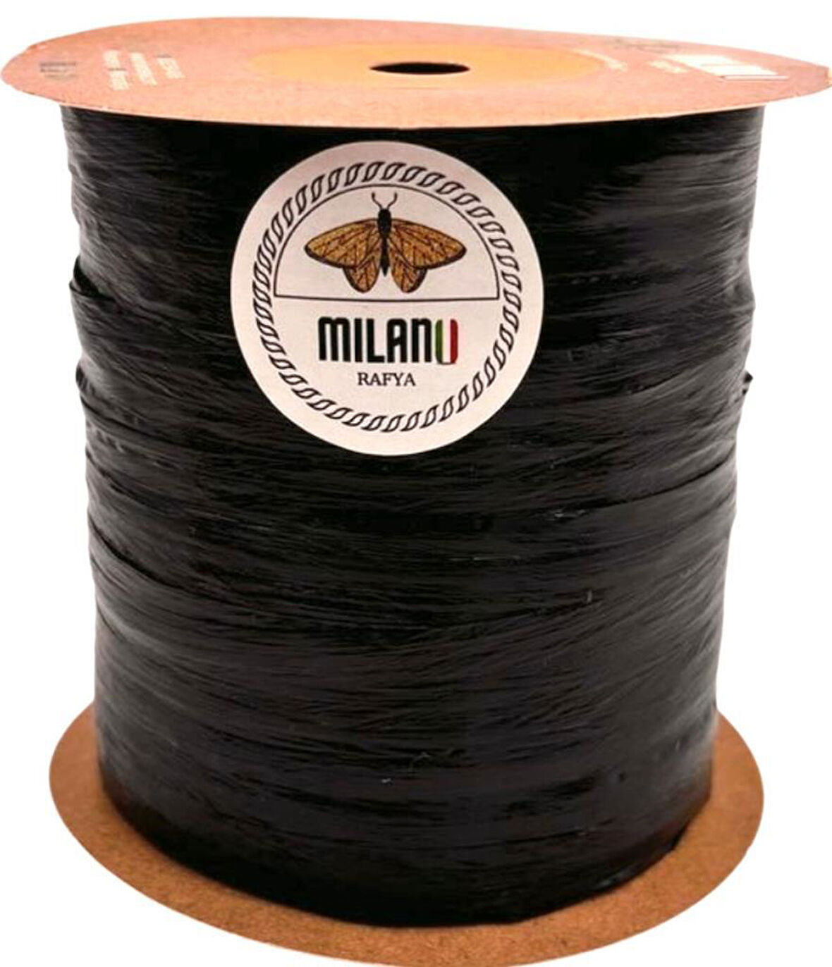 Angel Çanta Aksesuar Milano Rafya Parlak Siyah Renk 100 gr 