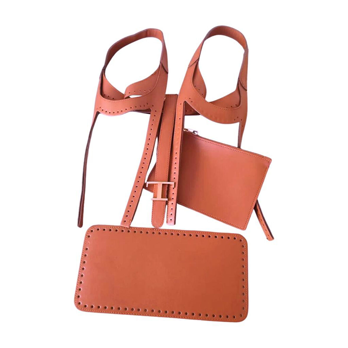 Angel Çanta Aksesuar DG Model Çanta Yapım Aparatı  Taba Light Gold Metalli