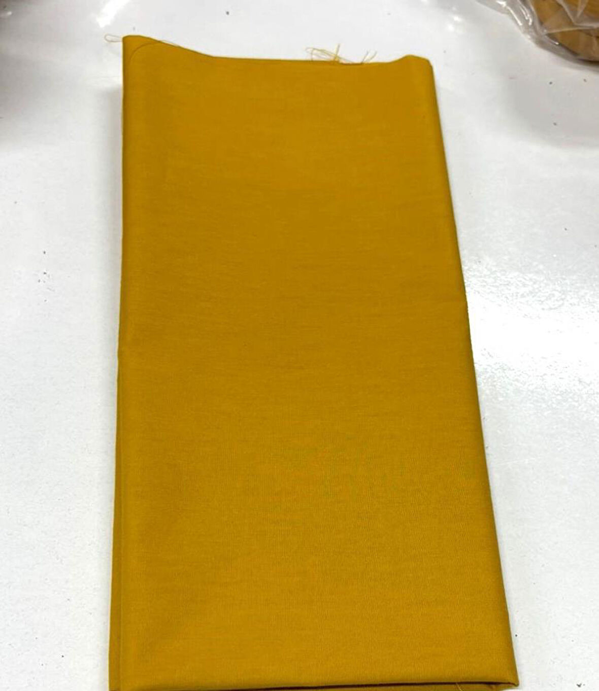 Angel Çanta Aksesuar 120x50 cm Pamuklu Astarlık Kumaş Hardal Sarı