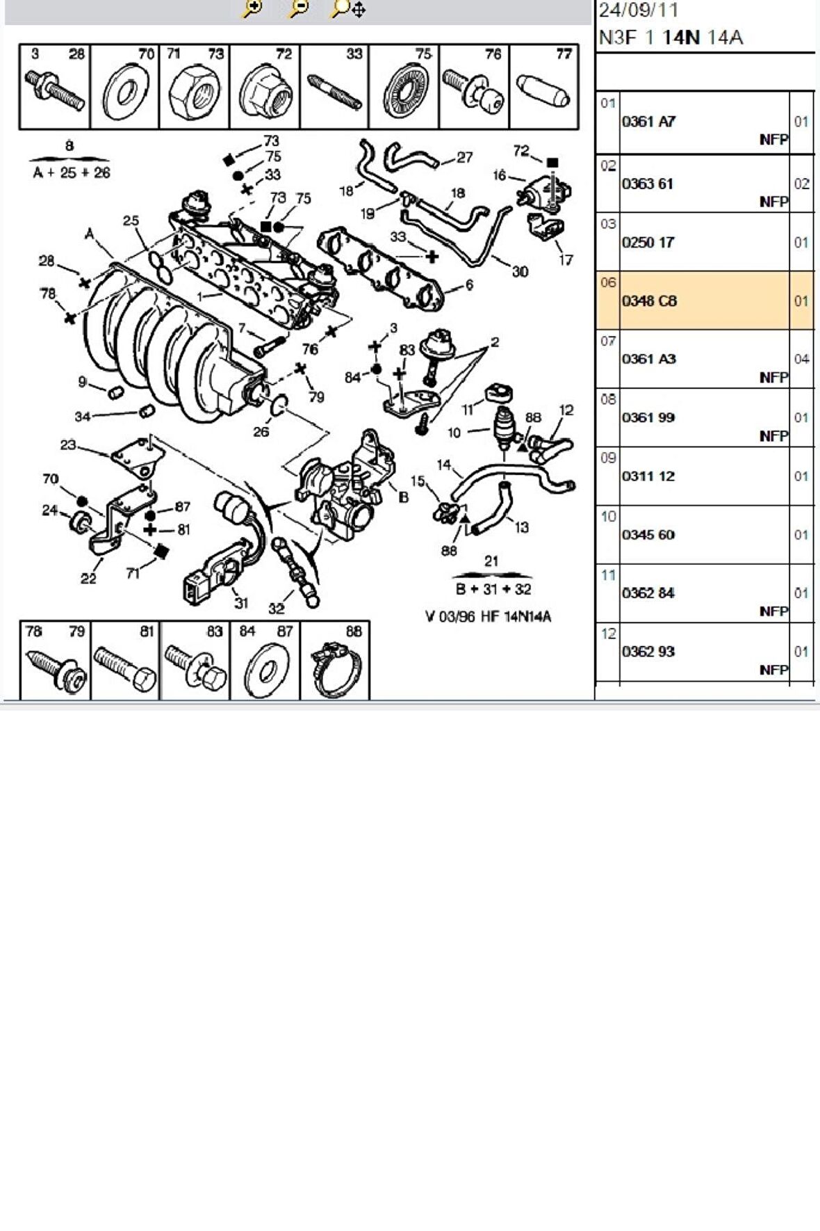 Emme Manifold Contası 306 406 (713366600-0348C8)