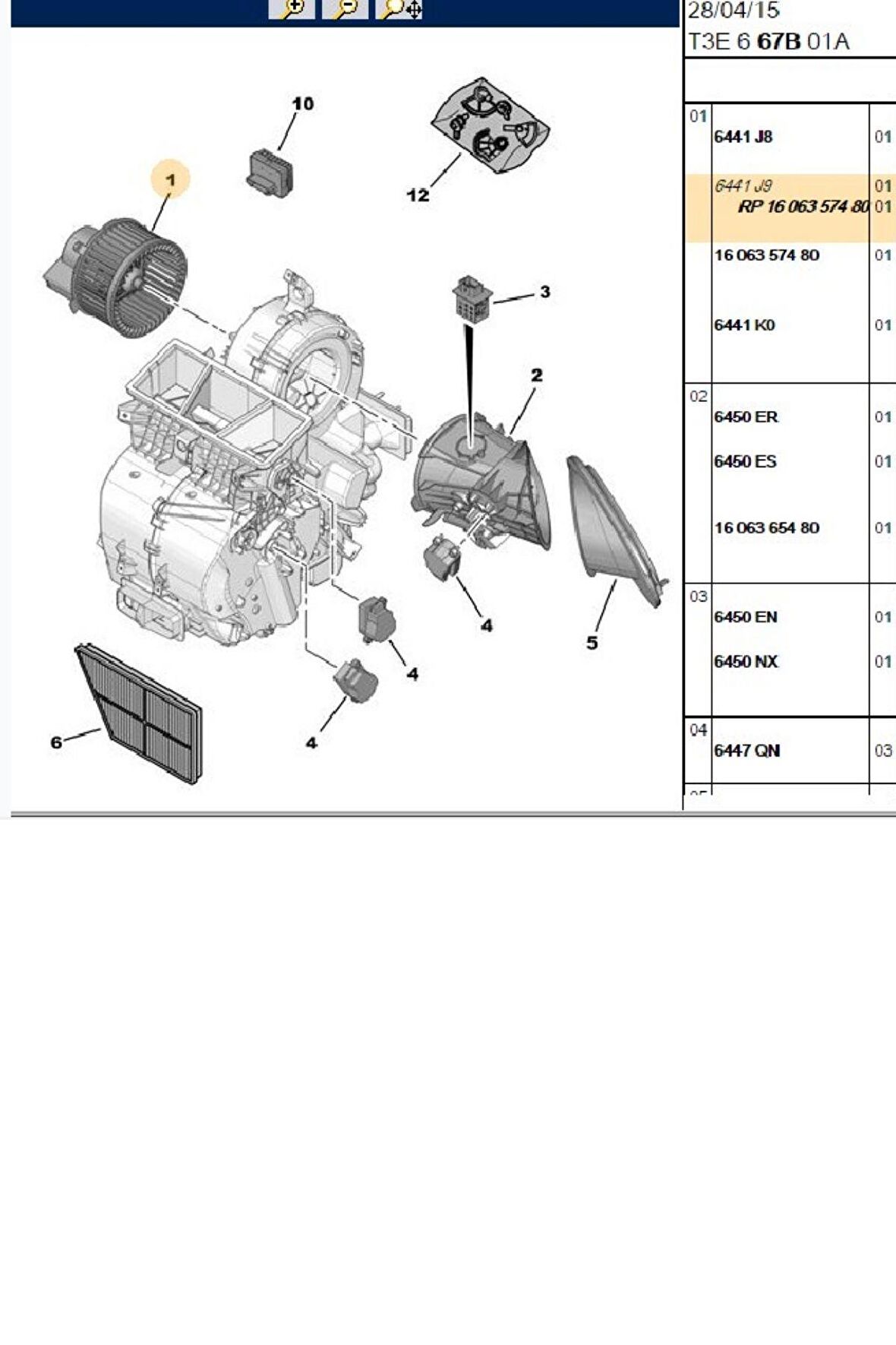 Kalorifer Motoru Xsara (715235-6441J9)