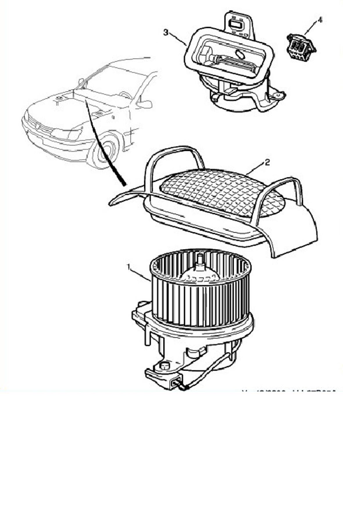 Kalorifer Motoru 1007-C2 C3 (342760-6441Q6)