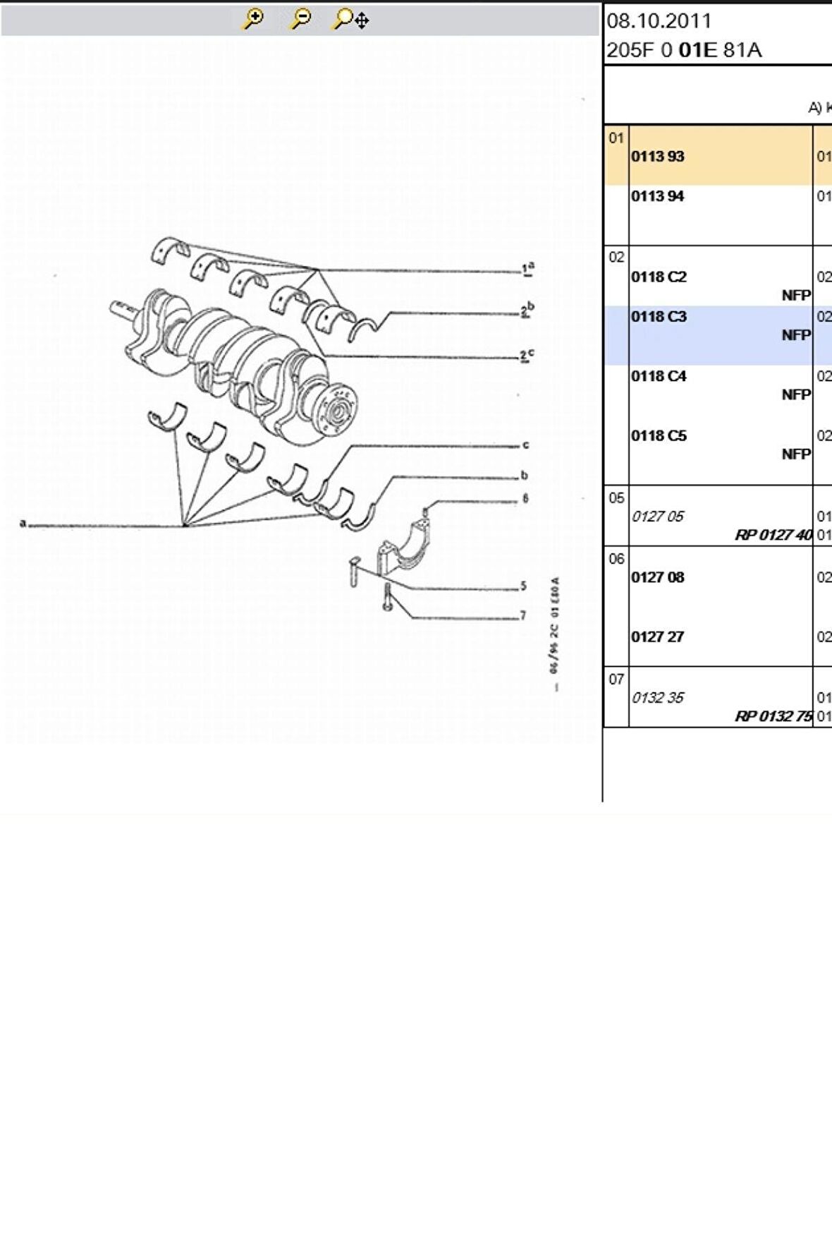 Ana Yatak Std Partner 1.9D 2.0HDI DW8 XUD9 DW10 (AN5241SA001-011393)