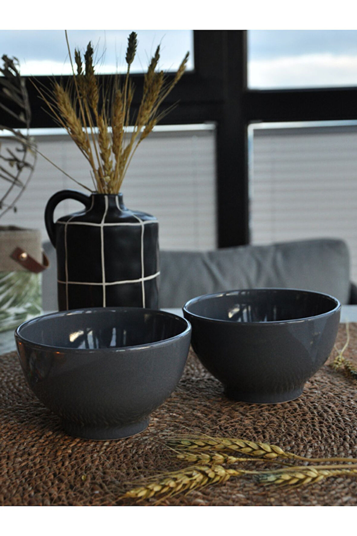 Kase Gri  2 li Kase 14 Cm