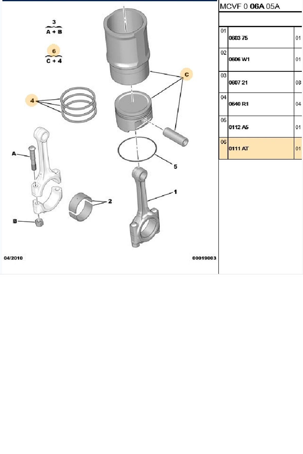 Motor Kit Tkm 305 206 306 (7889000-0111AT)