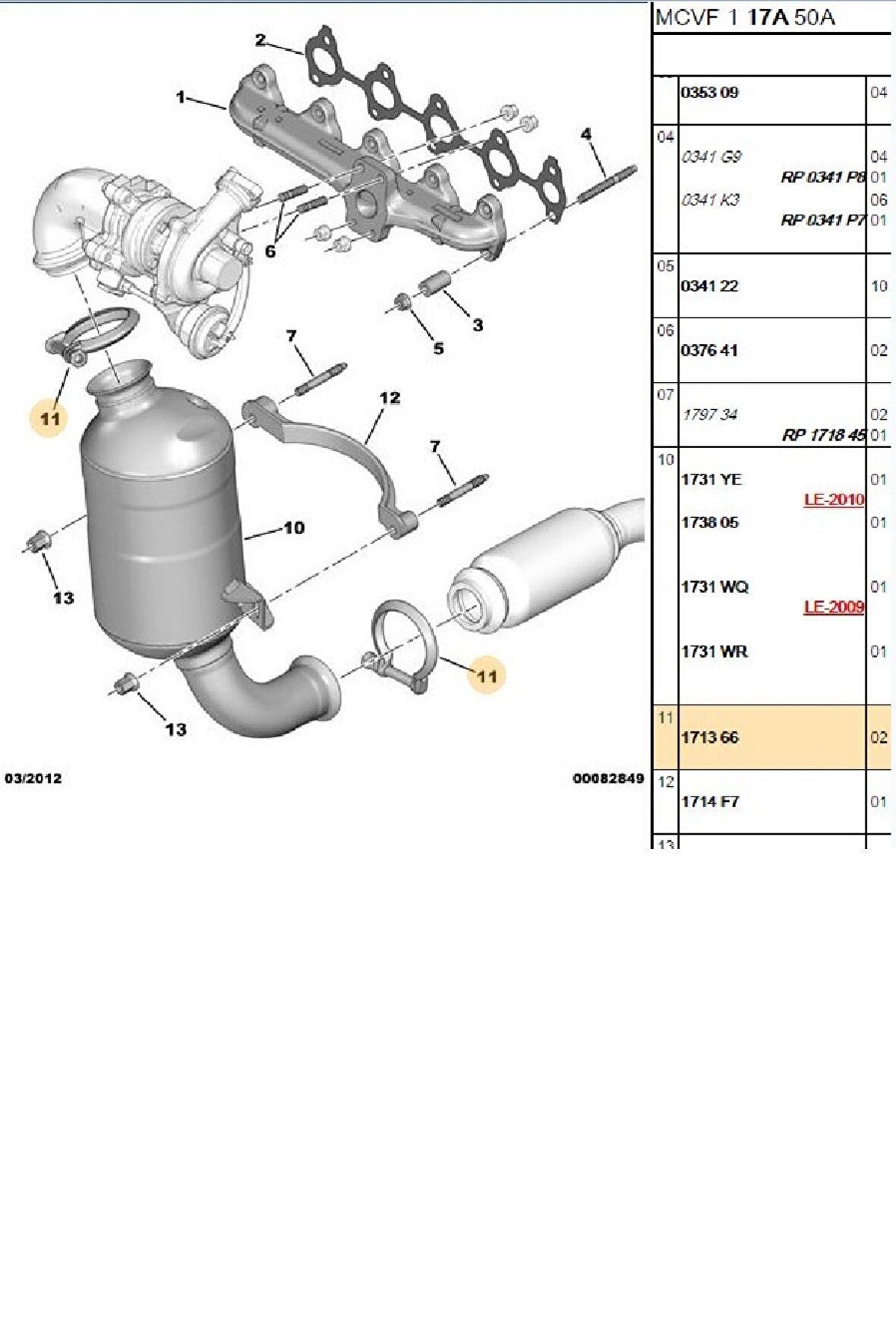 Egzoz Kelepçe Universal Tüm Modeller (171366)