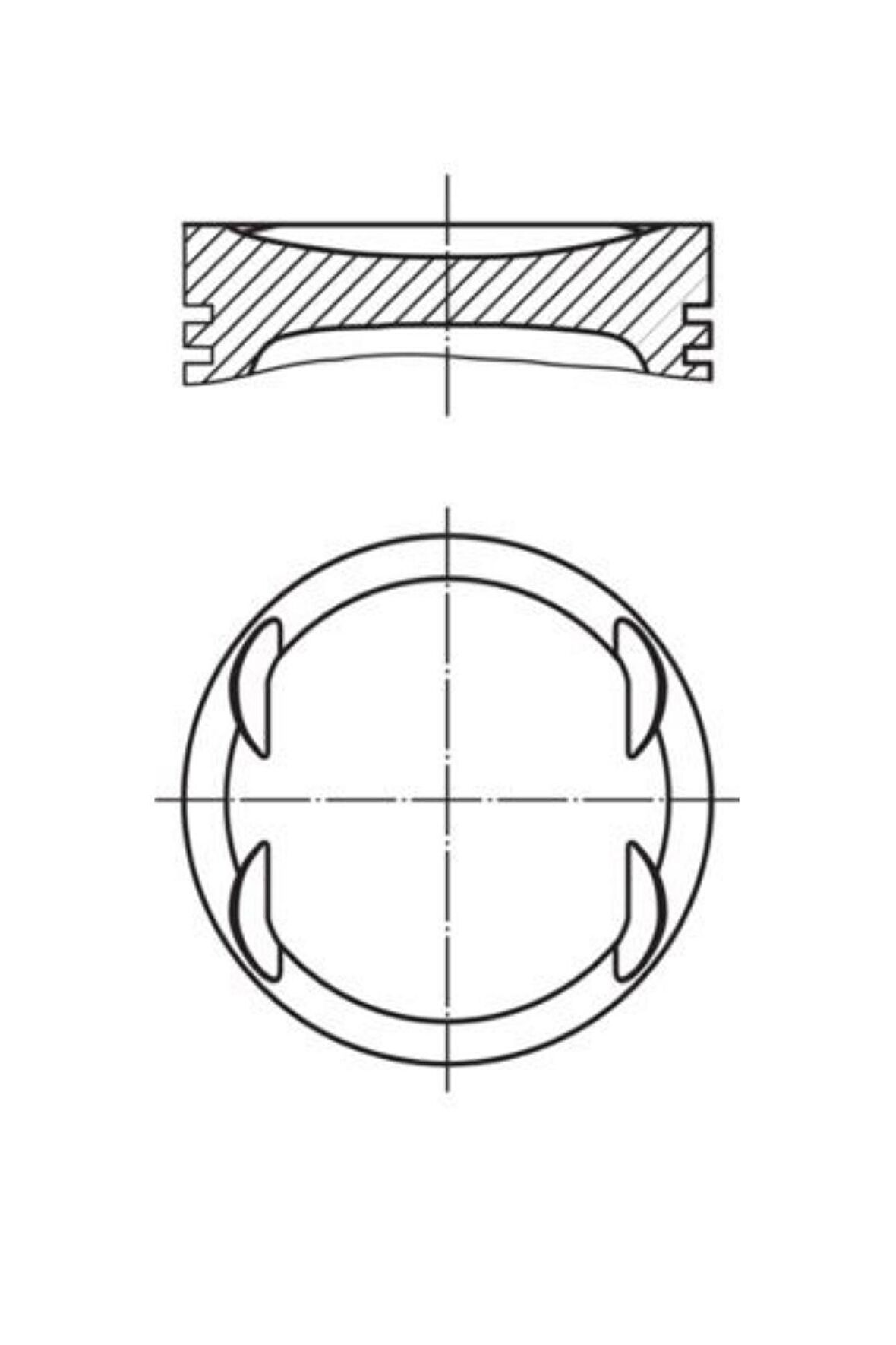 Piston Sekman Std 306 Xsara (0402000-0628G7)