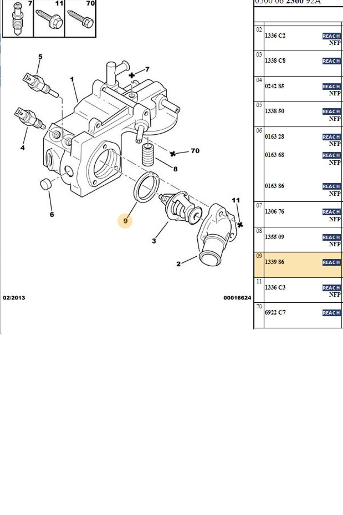 Termostat Conta (133986)