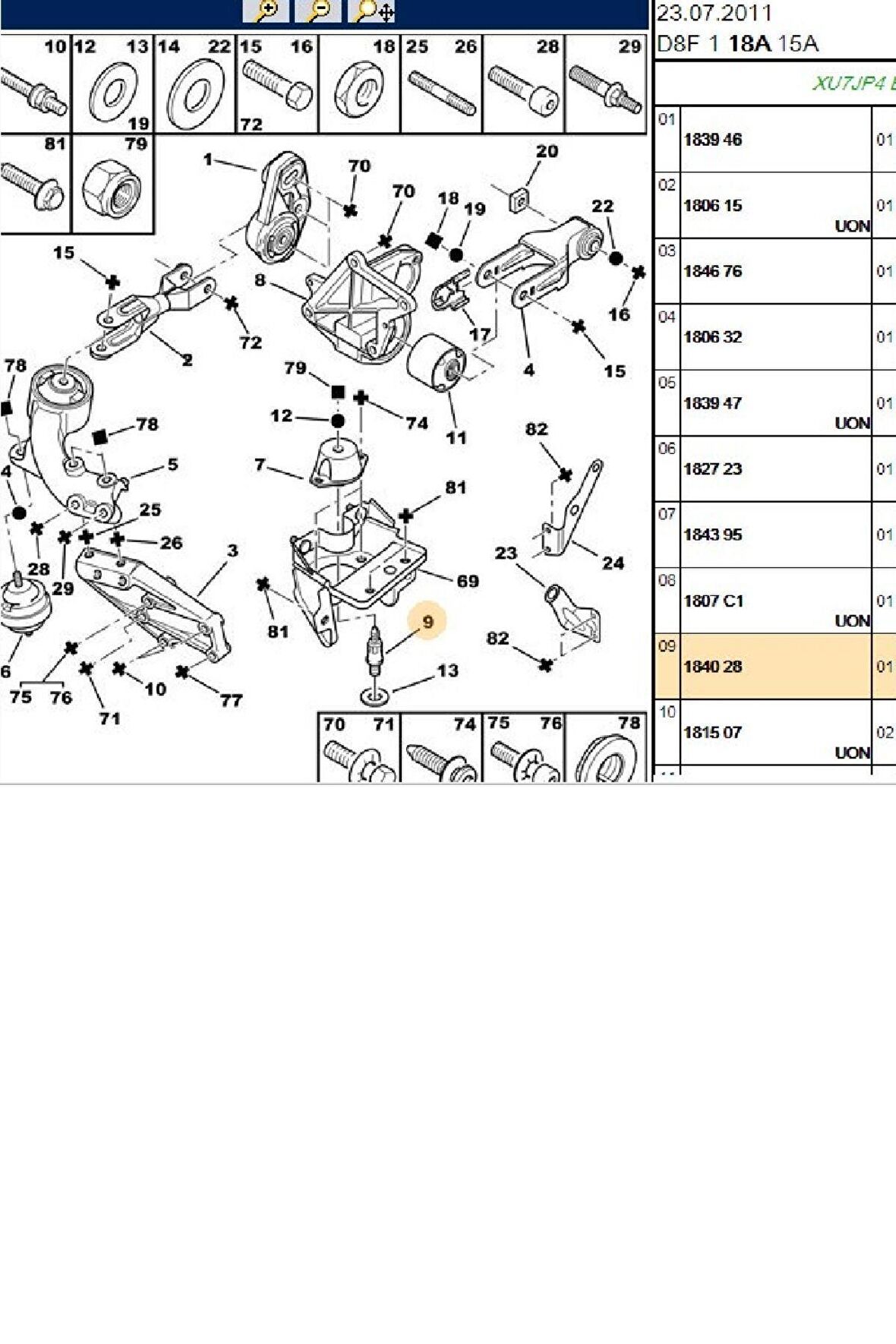 Motor Kulak Saplaması Tüm Seri (184028)