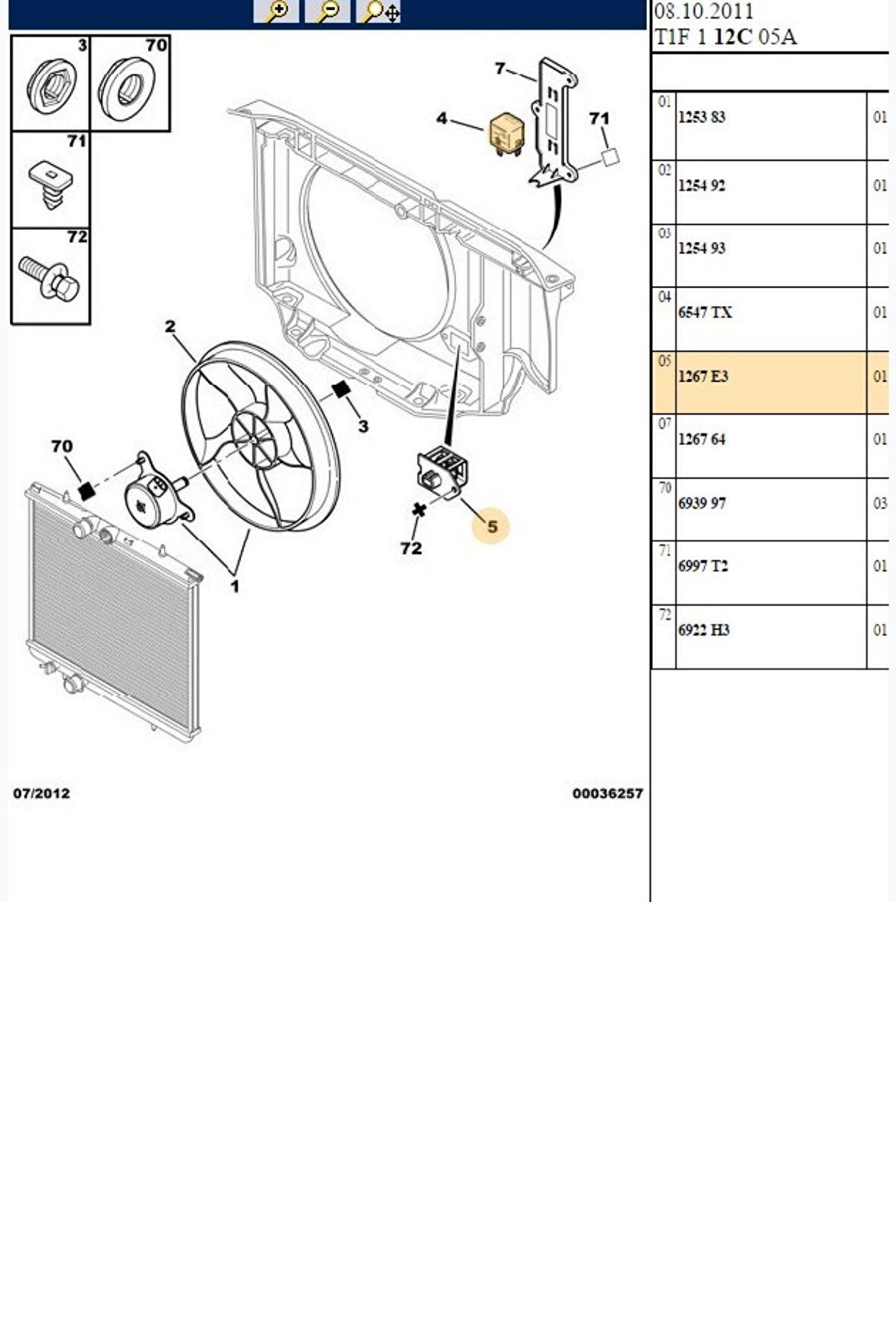 Fan Rezistansı Siyah 206 307 406 807 Partner Jumpy Xsara Berlingo (1267E3-HLR10010)