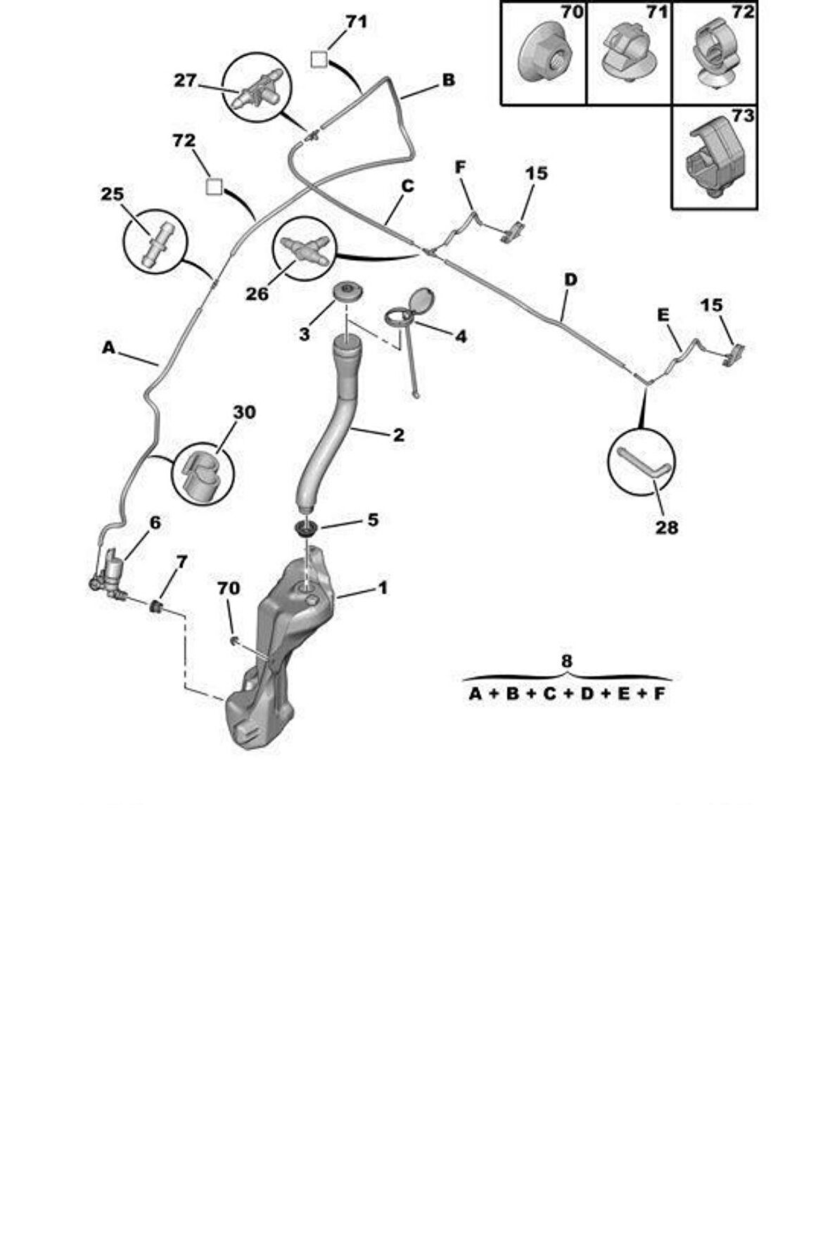 Cam Fıskiye Memesi C4 (6438EG)