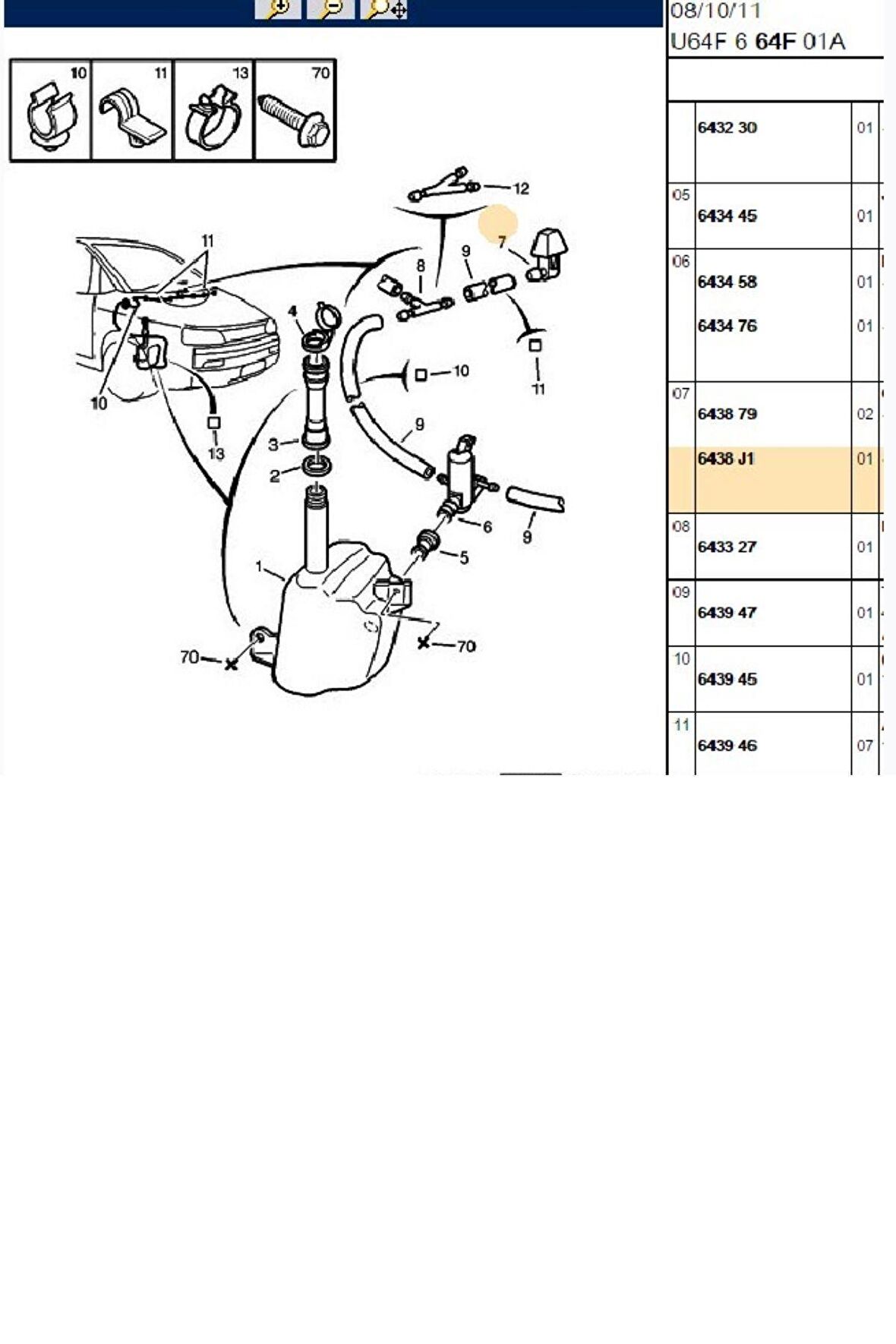 Cam Fıskiye Memesi Expert Jumpy (6438J1)