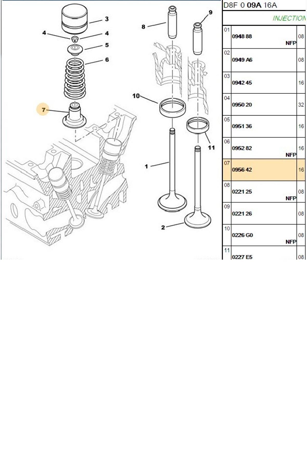 Subap Lastiği 306 406 Xsara (095642-703443800)