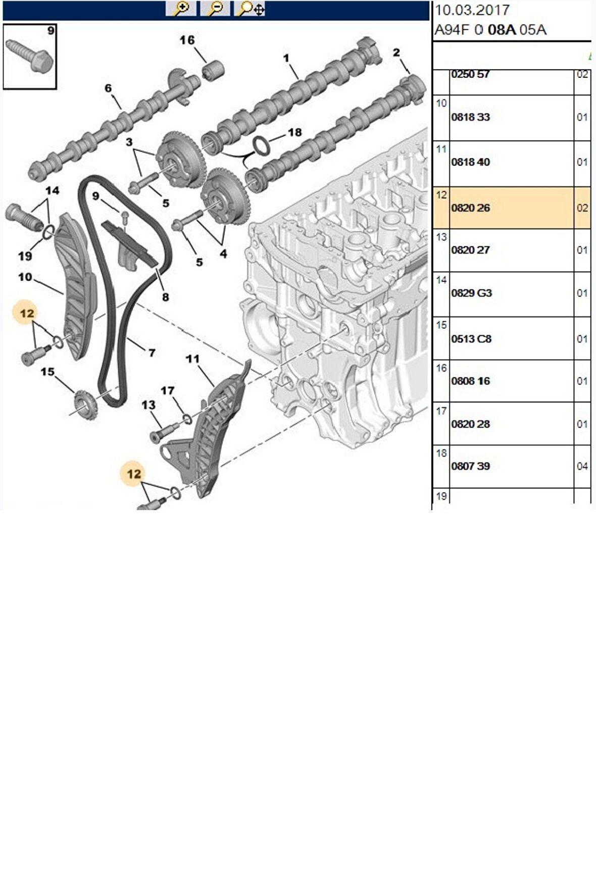 Triger Ayar Vidası 208 308 508 Rcz (082026)