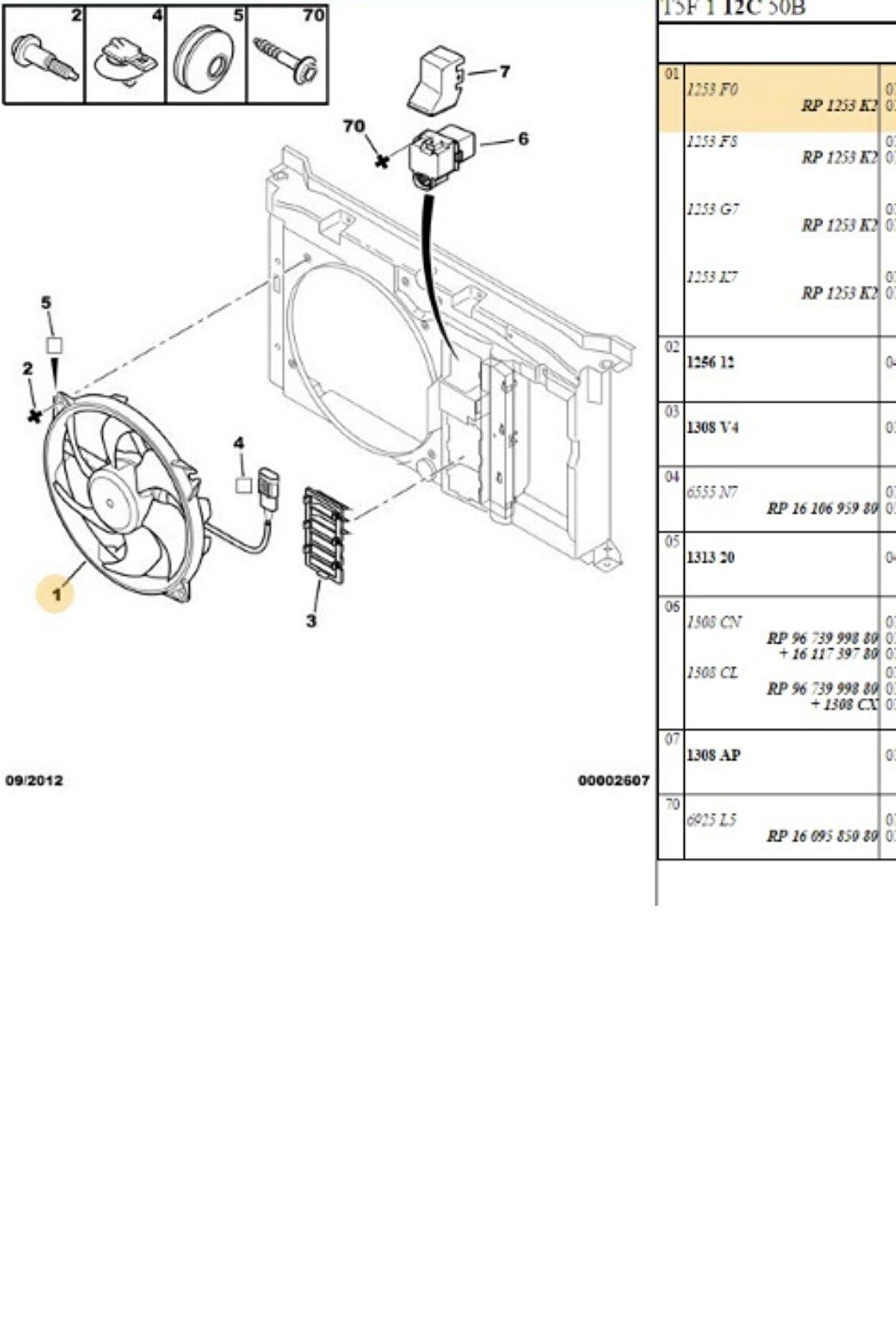 Fan Motoru Tepee (253302-347215-1253K2)