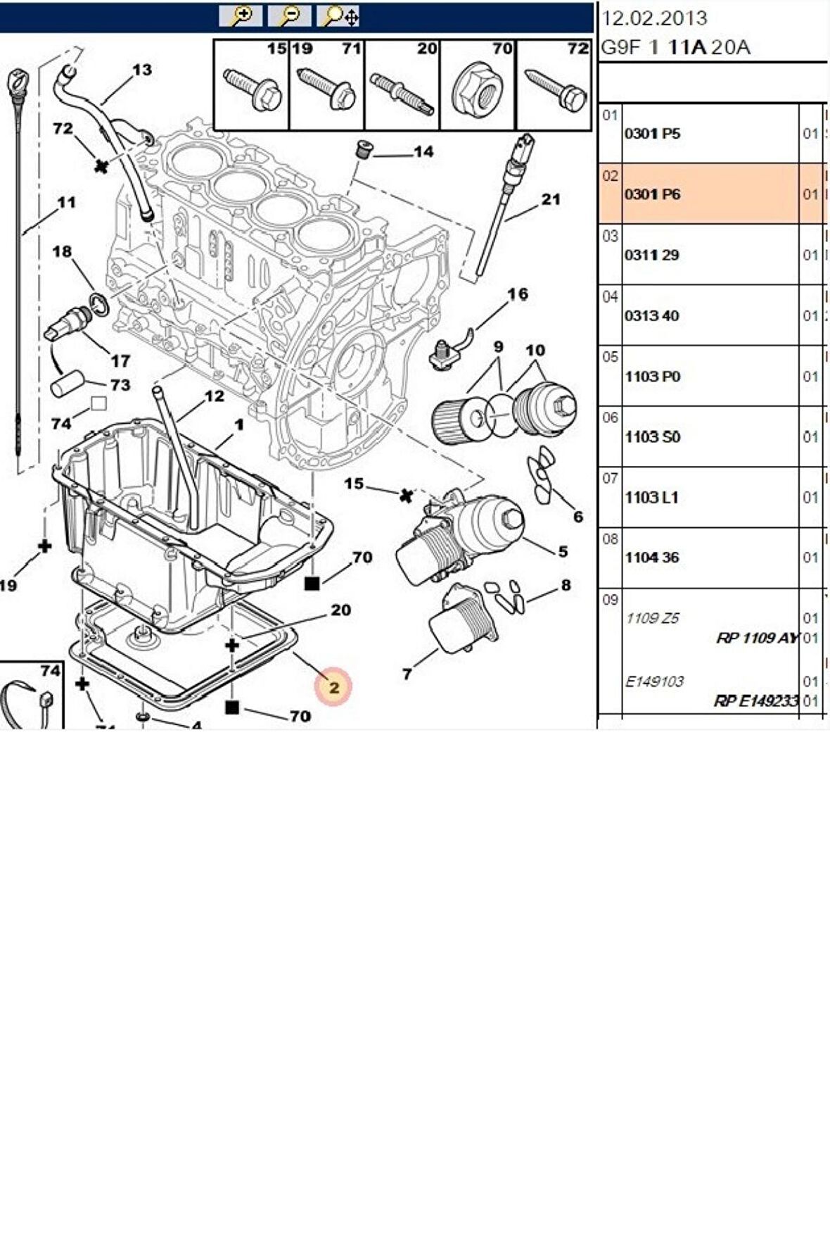 Karter Jumpy Scudo Expert 1,6 (ZOP1031-0301P6-9658253880)