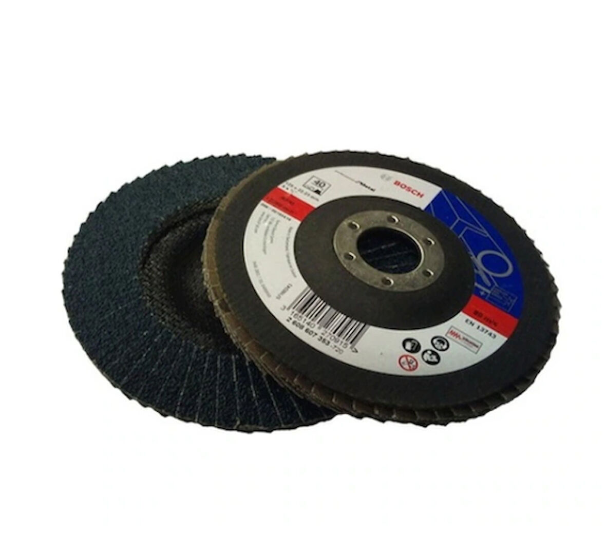 Bosch 115 mm 80 K Expert For Metal Flap Disk - 2608606754 x 10 Adet