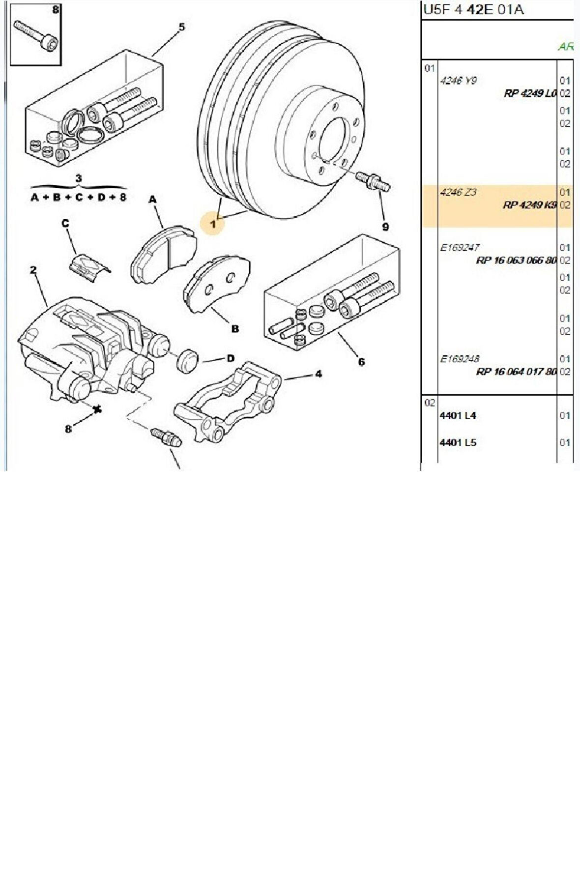 Boxer Jumper Ducato1 2 3 Arka Disk (33268-4249K9-4249K8-Ayd 50488)