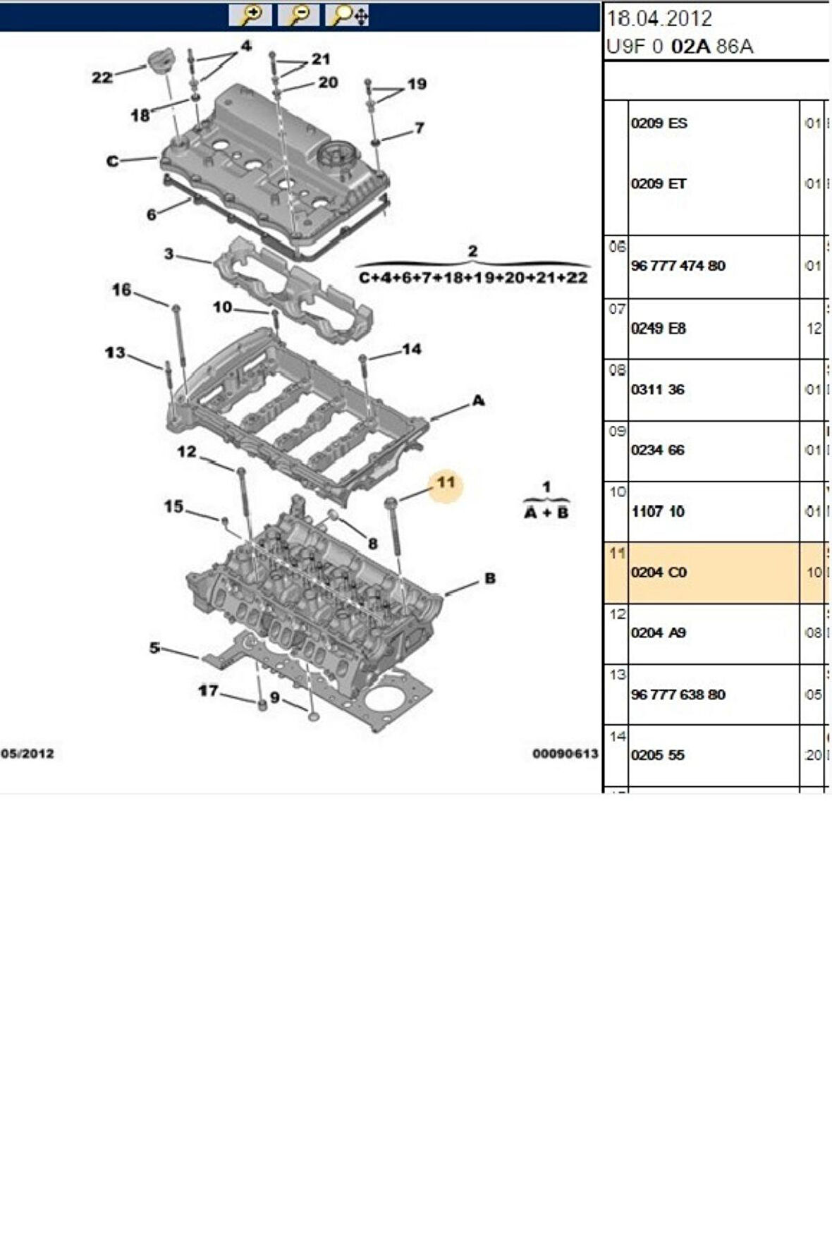 Boxer Jumper3 Silindir Kapak Saplaması Uzun Orj (P0204C0)