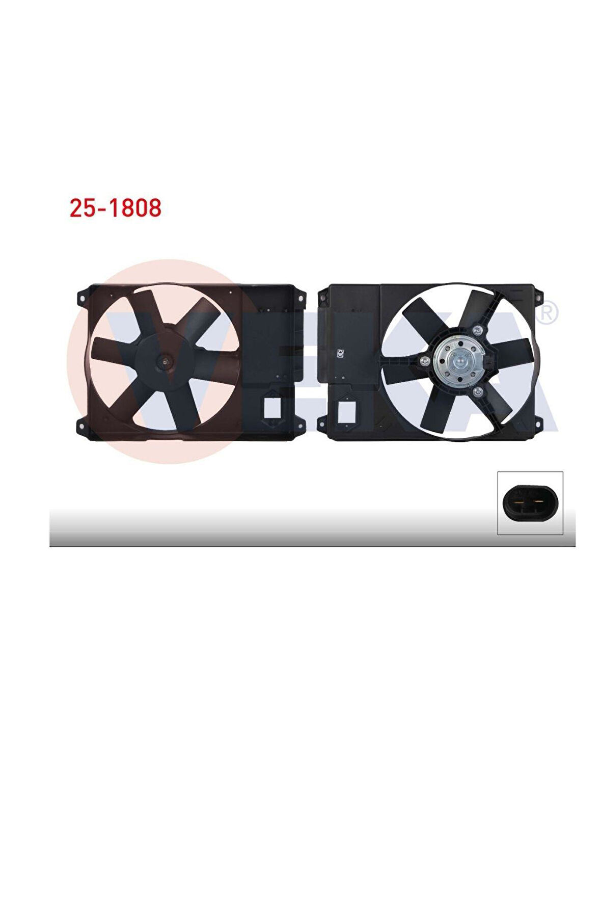 Boxer Jumper Ducato1 2 Fan Motoru Veka (251808-1253C1-Klr353805-Mga 83108)