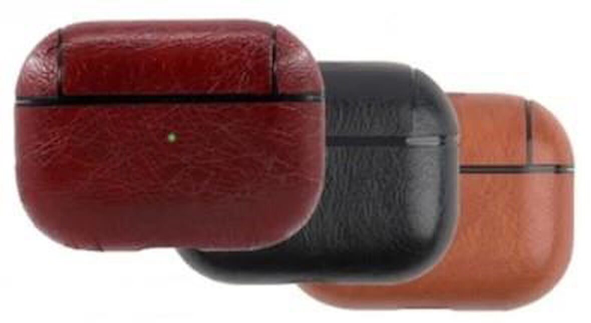  Apple 360 Koruma Pro Kulaklık Lux Deri Kılıf