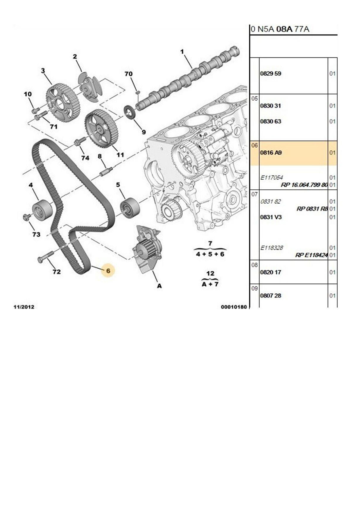 Boxer Jumper Ducato 1 Triger Kayışı 147 Diş Orj (P0816C1)