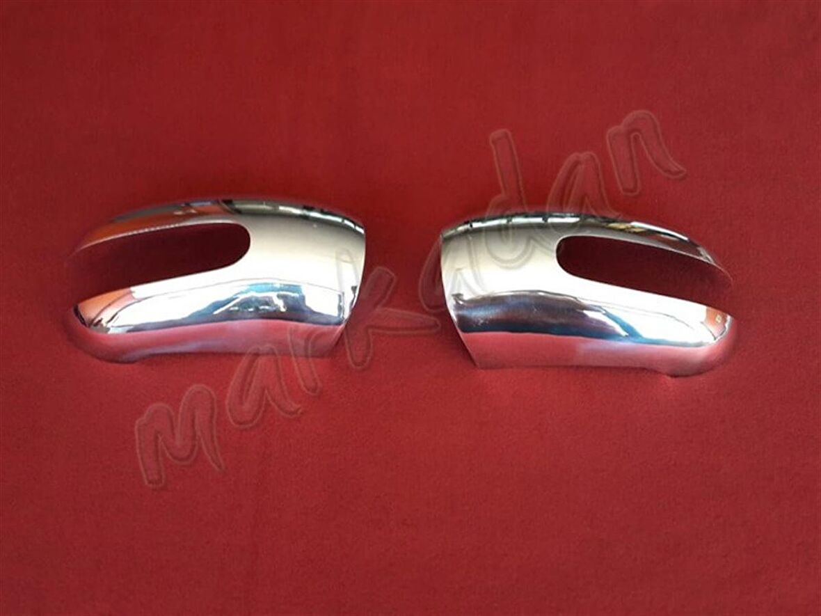 DB Chrome Mercedes ML W164 Krom Ayna Kapağı 2005-2011 2 Parça P.Çelik