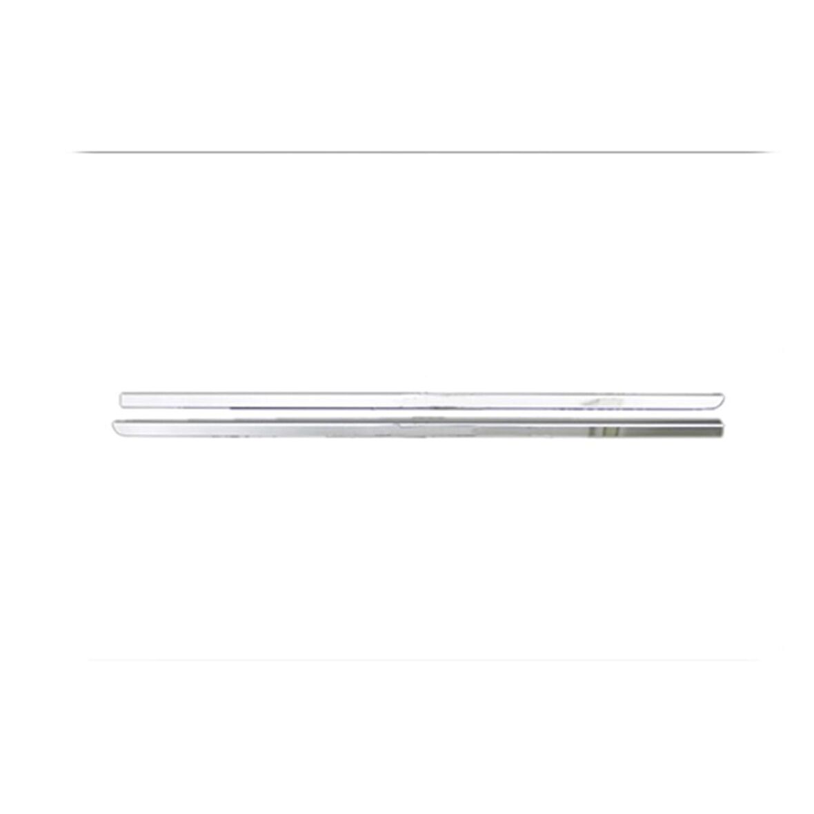 DB Chrome VW T4 Multivan Cam Çıtası Nikelajı 1995-2003 2 Parça P.Çelik