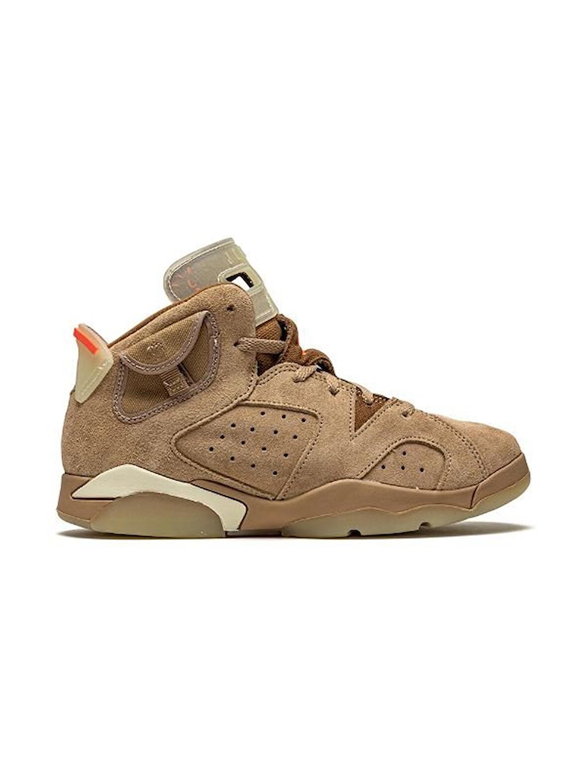 Nike Air Jordan Retro 4 Cactus Jack x Travis scott Erkek Spor ayakkabı