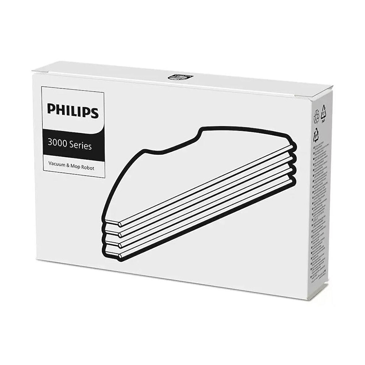 Philips XV1430/00 Robot Süpürge 3000 Serisi 4’lü Mikrofiber Paspas Bezi