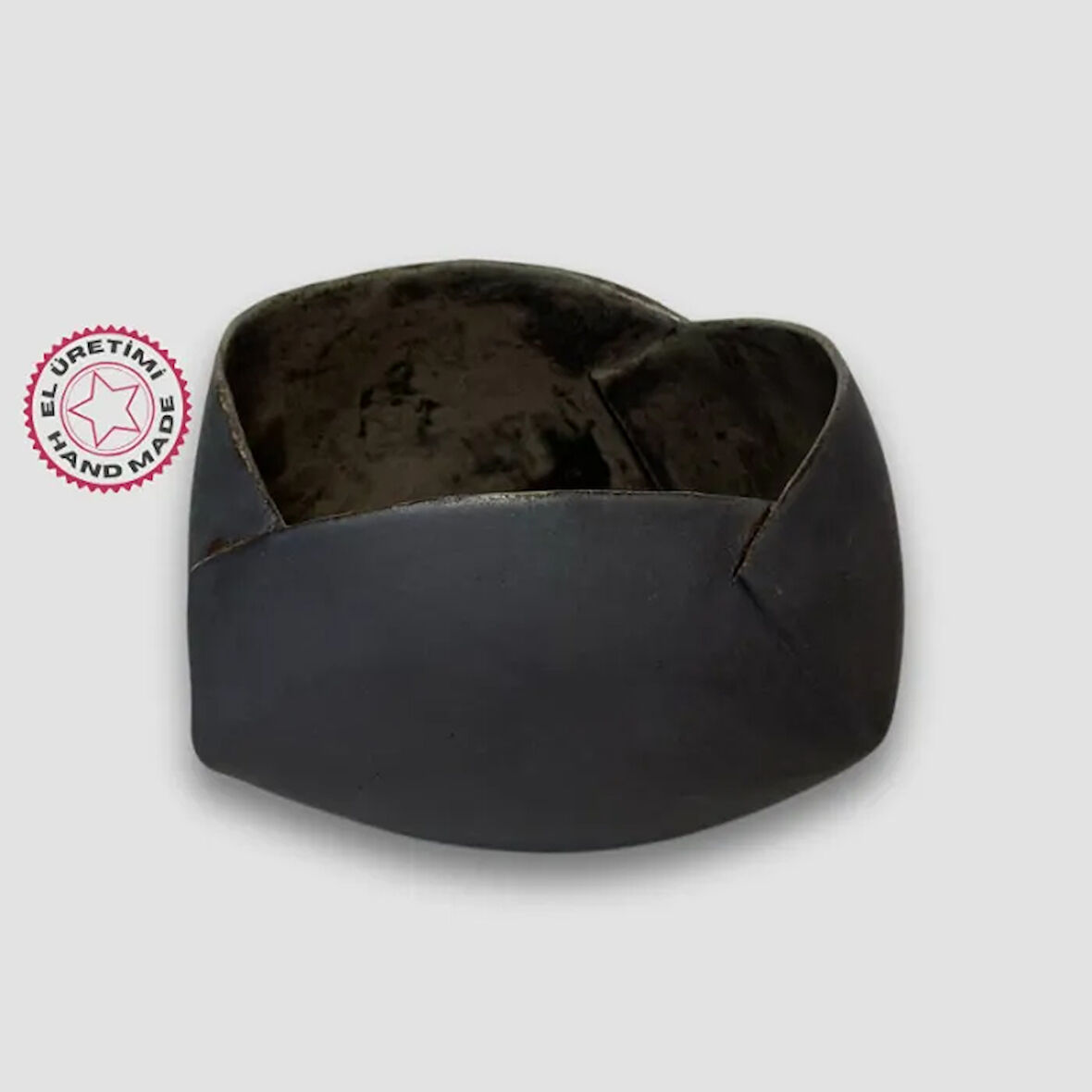 Uretti - Tuğçe 7295 - El Yapımı Stonware Dekoratif Çanak