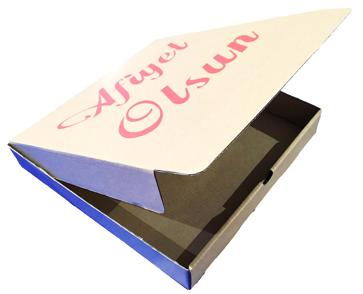 Pizza Kutusu 26x26x4cm 50 Adet