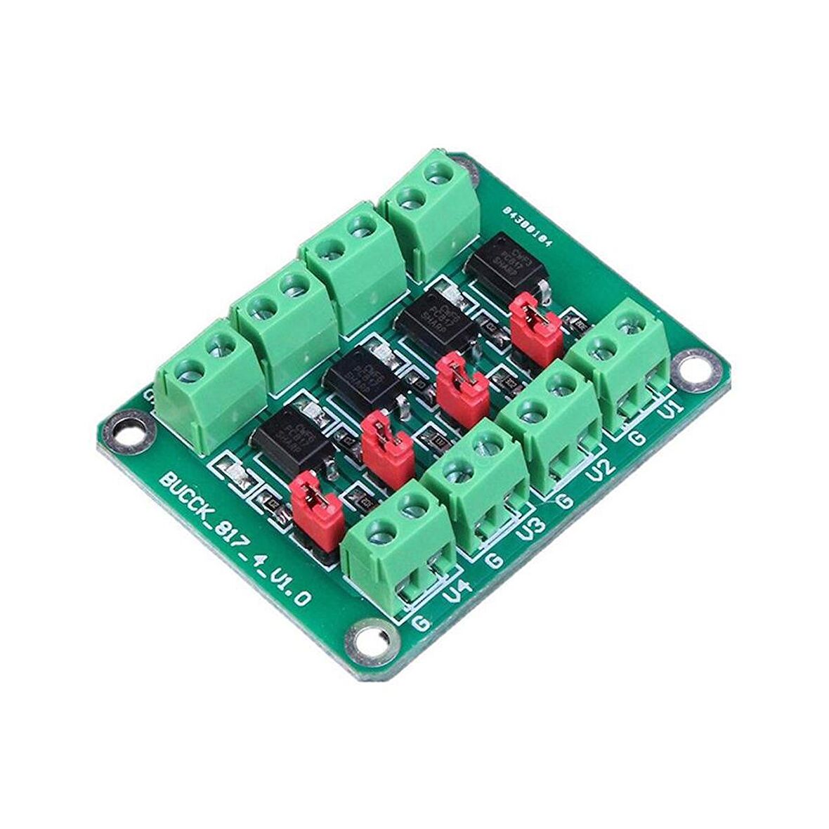 PC817 4 Kanal Optokuplör İzolasyon İçin Modül