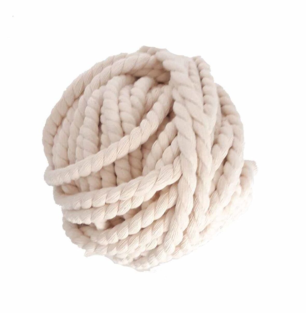8 mm 17 Metre 2 Büküm Makrome Salıncak İpi